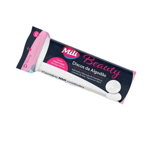 ALGODAO MILI BEAUTY 100UN