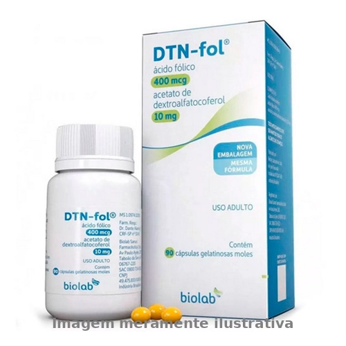 Dtn Fol 400 Mcg+10 Mg C/90 Comprimidos