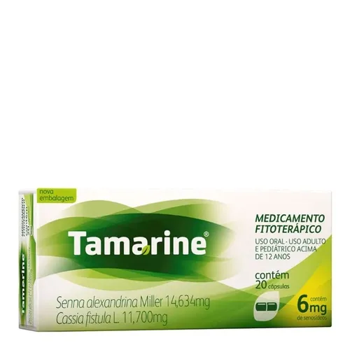 Tamarine 6Mg 20 Comprimidos