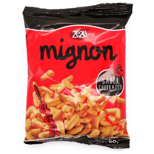 ZEZE BISCOITO MIGNON CHURRASCO 60G