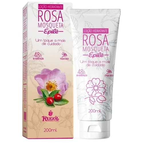 LOCAO HIDRATANTE ROSA MOSQE EPILE 200ML