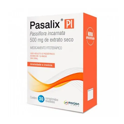 PASALIX PI 500MG 30 COMPRIMIDOS