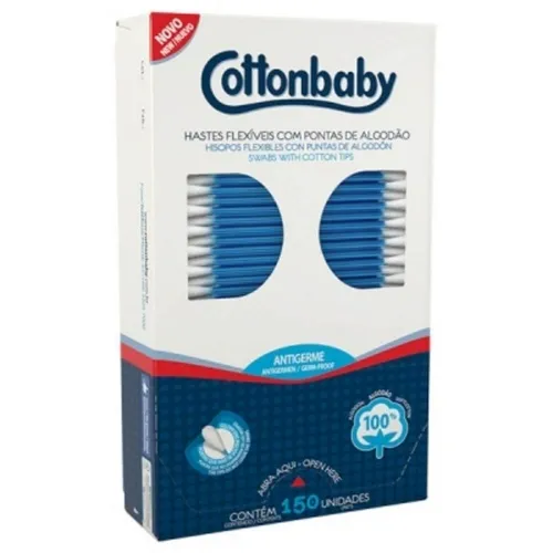 HASTES COTTONBABY 150UNIDADE