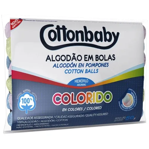 ALGODAO COTTONBADY BOLAS COLOR