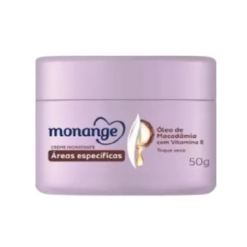 HIDRATANTE MONANGE OLEO MACADAMIA VITAMINA E 50G
