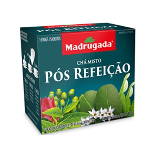 CHA MAGRUGADA POS REFEICAO  CAIXA COM 10 SAQUINHOS 15G CADA