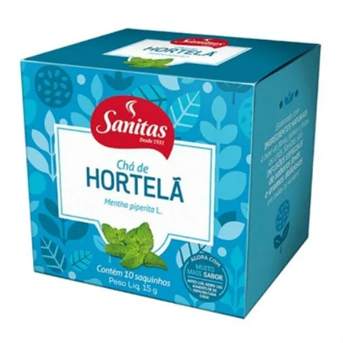 Cha Sanitas Hortela 15G
