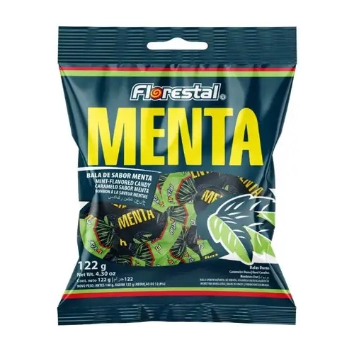 BALA FLORESTAL  MENTA 122G