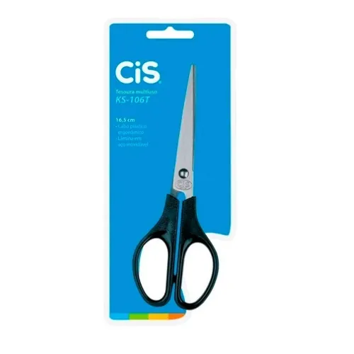 Tesoura Office Ks 106T 16,5Cm  Cis