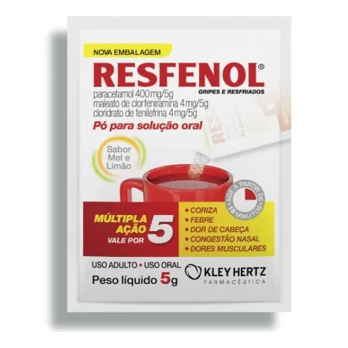 RESFENOL LIMAO E MEL 50X5G