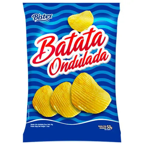 Salgadinho Bistex Batata Ondulada 50