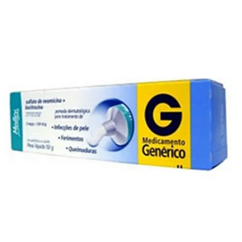 SULFATO DE NEOMICINA + BACITRACINA ZÍNCICA POM 50G MEDLEY