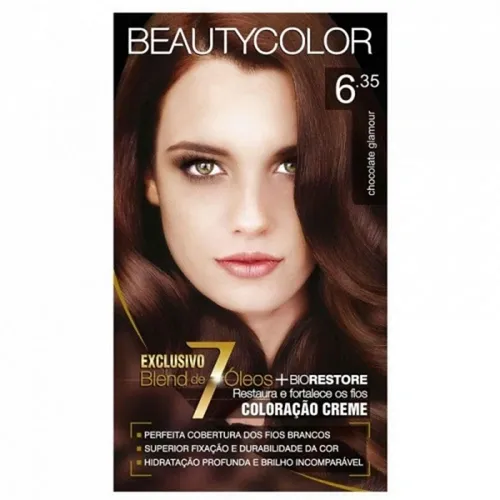 TINTURA BEAUTY COLOR 6.35 CHOC GLAMOUR