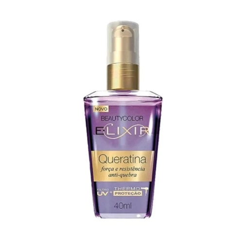 REPARADOR DE PONTAS BEAUTY COLOR ELIXIR QUERATINA 40ML
