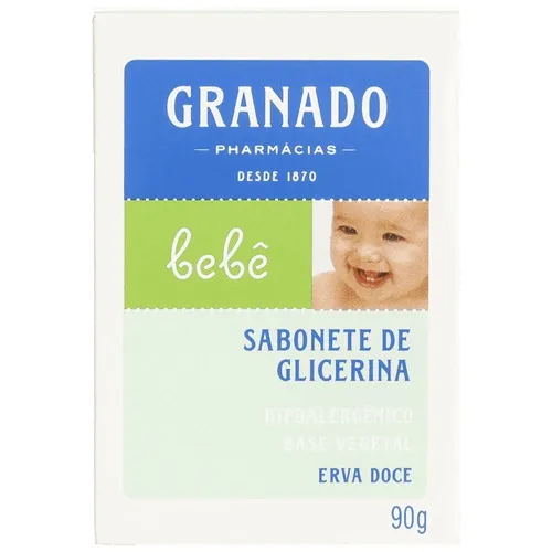 SABONETE GRANADO GLIC BEBE ERV DOC 90G