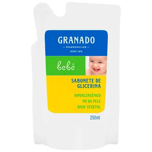 SABONETE GRANADO GLIC BEBE 250ML REF