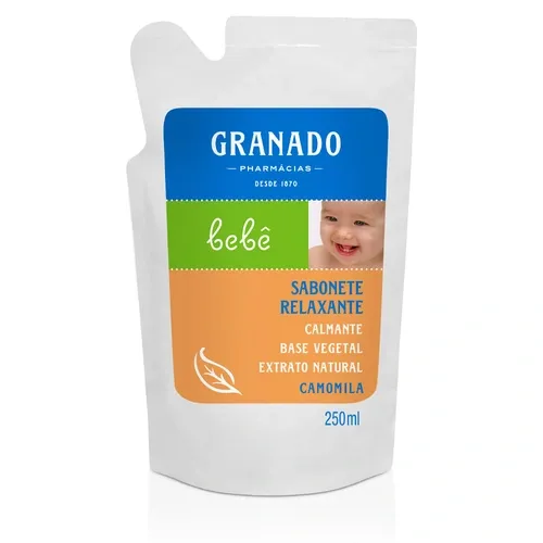 SABONETE GRANADO GLIC BEBE CAMOM 250ML REF
