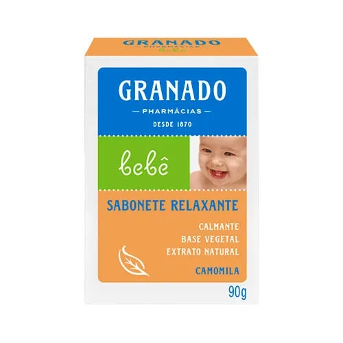 SABONETE GRANADO GLIC BEBE CAMOM 90G