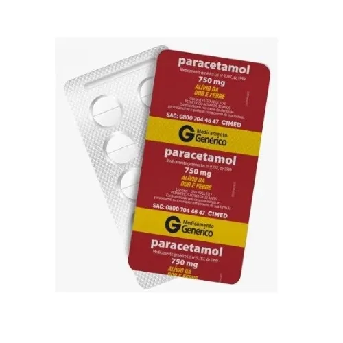 PARACETAMOL 750MG 10CP CIMED