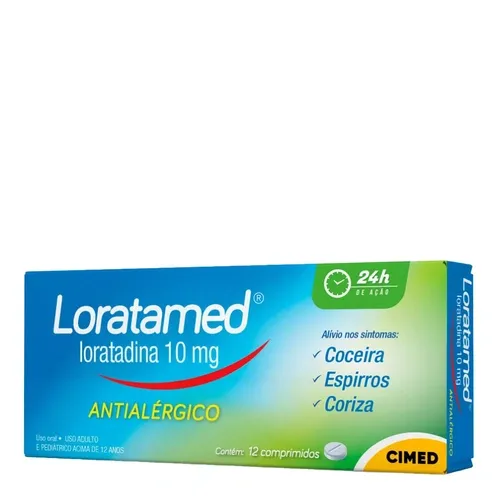 LORATAMED 10MG 12 COMPRIMIDOS