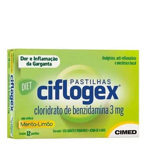 CIFLOGEX MENTA LIMAO DIET 12PAST