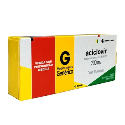ACICLOVIR 200MG 30 COMPRIMIDOS CIMED