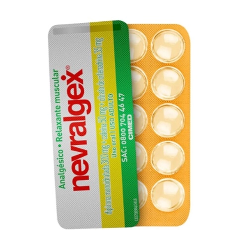 NEVRALGEX 10 COMPRIMIDOS