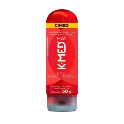 GEL LUBRIFICANTE K-MED HOT 50G