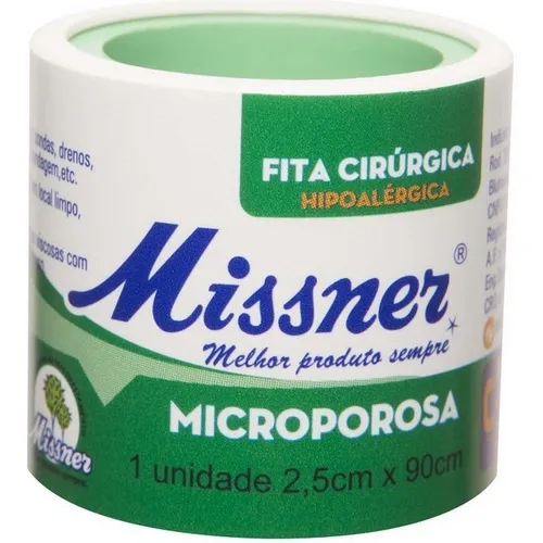 MICROPORE MISSNER 2,5 CM X 0,90 CM