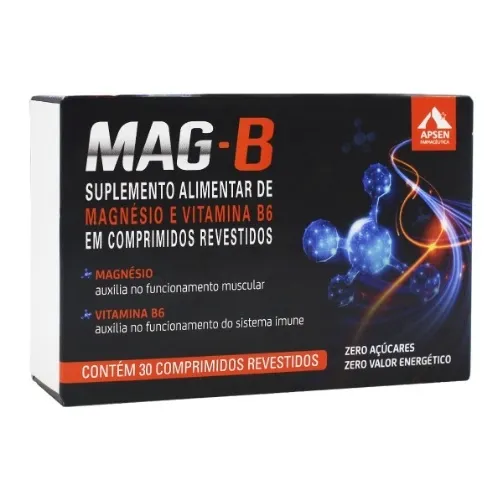 POLIVITAMINICO COMPLEXO B MAG B 30 COMPRIMIDOS