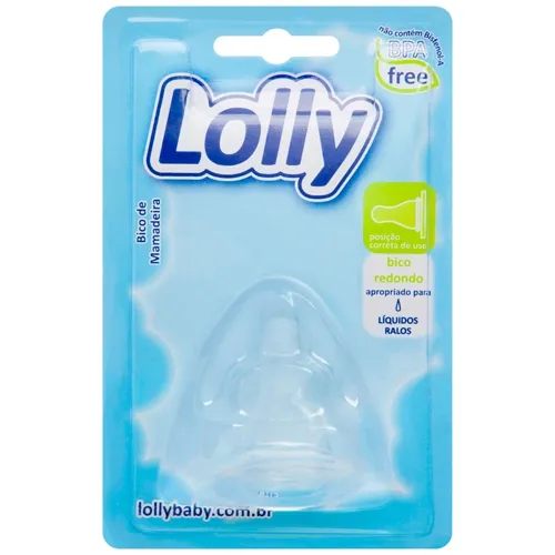 BICO PARA MAMADEIRA LOLLY SIL BIG RED
