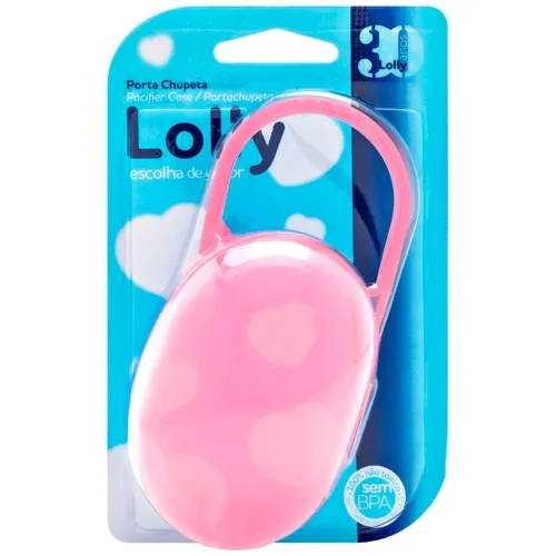 PORTA CHUPETA LOLLY COLOR RS BL 1UN