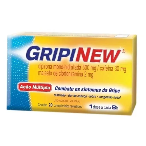 GRIPINEW 20 COMPRIMIDOS