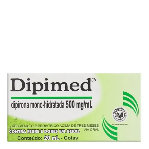 DIPIMED 500MG 20ML GTS