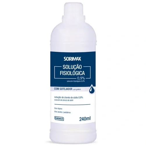 SORO FISIOLOGICO C TAMPA 250ML FARMA