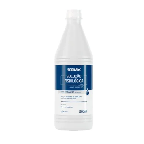 SORO FISIOLOGICO C TAMPA 500ML FARMA