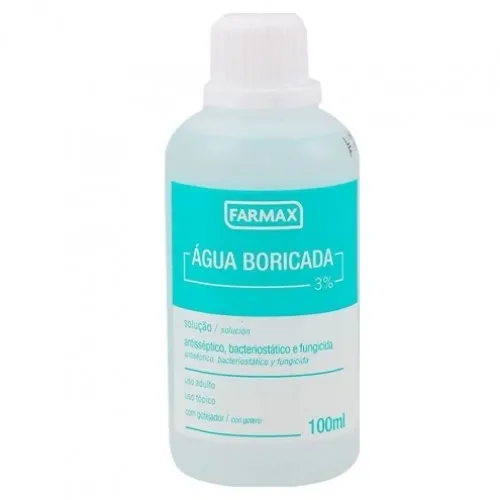 AGUA BORICADA FARMAX 100ML