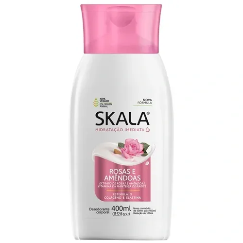 HIDRATANTE SKALA ROSAS E AMENDOAS 400ML