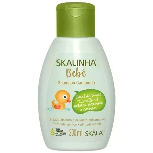 SHAMPOO SKALINHA BEBE CAMOMILA 200ML
