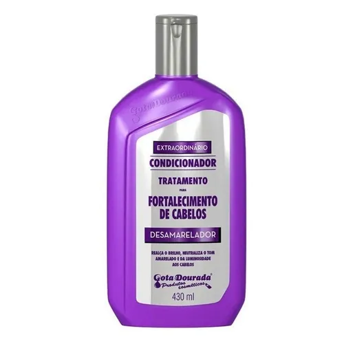 CONDICIONADOR GOTA DOURADA EXTRAORDINARIO DESAMARELADOR 430ML