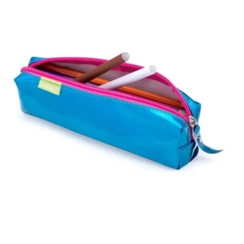 Estojo Pvc Holografico 1 Ziper