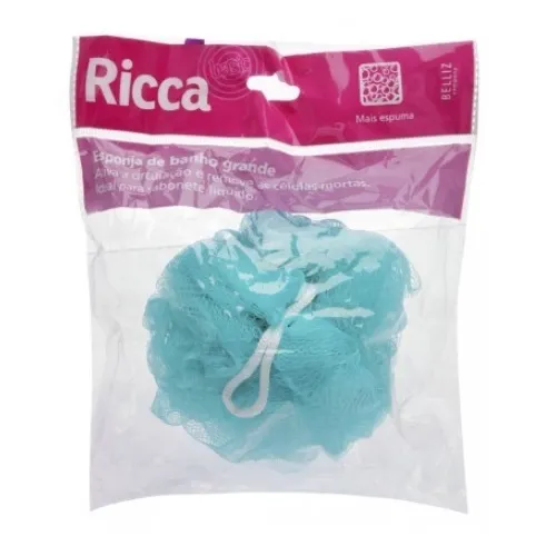ESPONJA BANHO RICCA GRANDE 1UN