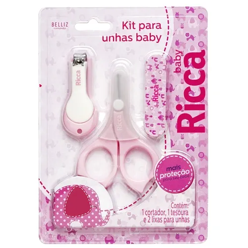 KIT MANICURE RICCA BABY COLORS