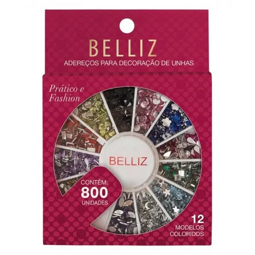 ADERECOS UNHAS BELLIZ DEC COLO