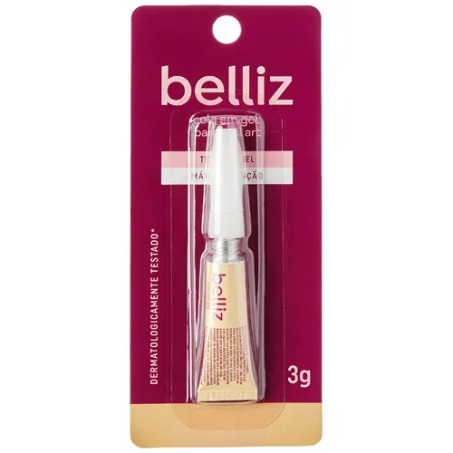 COLA UNHAS POSTICAS BELLIZ GEL 1341 3G
