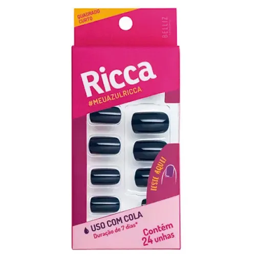 UNHAS POSTICAS RICCA ADES BLUE JEANS 24UN