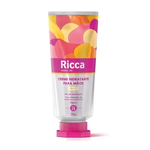 HIDRATANTE RICCA MAOS F15 FRUITY 30G