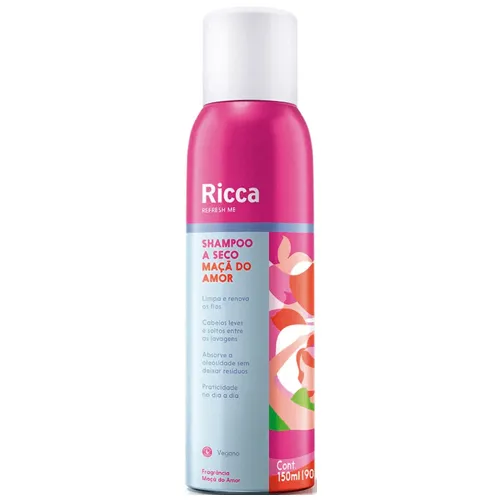 SHAMPOO A SECO RICCA MACA DO AMOR SPR 150ML