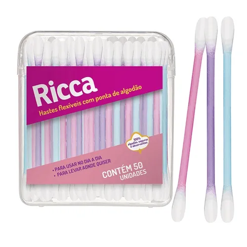 HASTES FLEXIVEIS RICCA 50UN