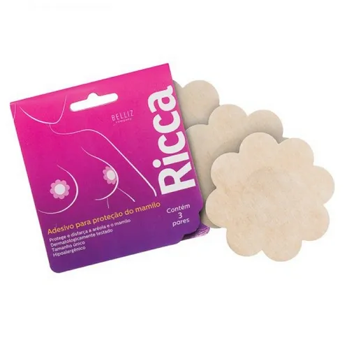 ADESIVO PROTETOR DE SEIOS RICCA 3UN